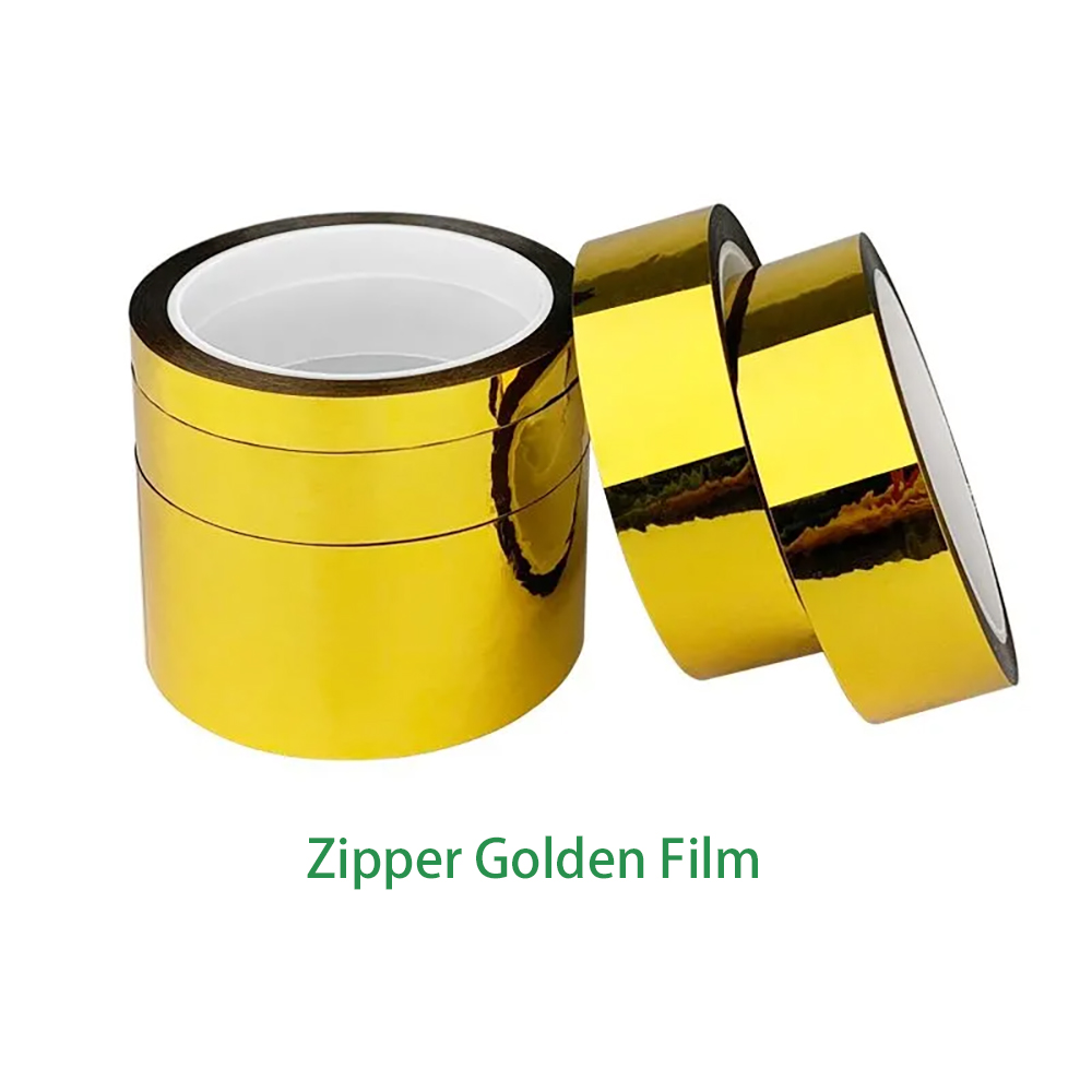 Zipper golden film