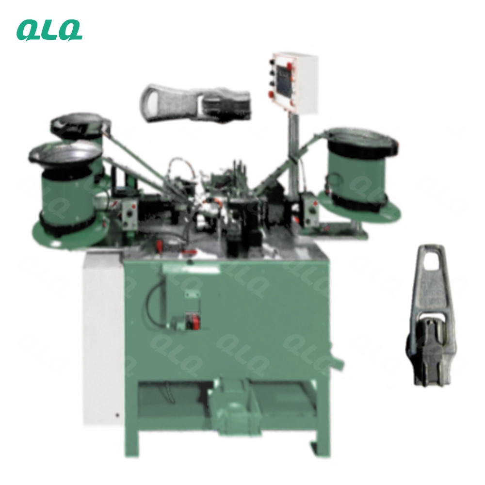 QLQ-028 Automatic & Semi-automatic Spring-lock Slider Assembly Machine (3 components)