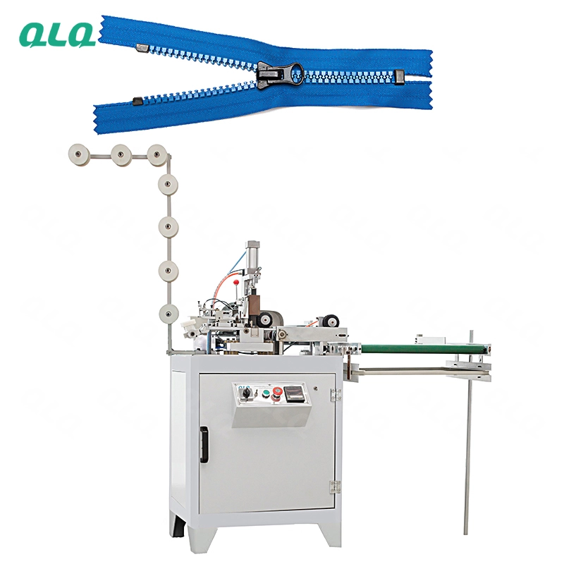QLQ-ZCM-1 Automatic Plastic Zipper Closed-end Zigzag Cutting Machine