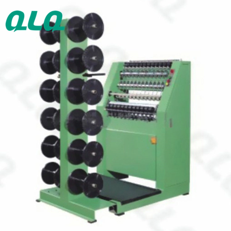 Zipper Tape Making Machine Plastic Nylon Auto Weaving Centre Cord Making Machine for Nylon Zipper and Plastic Zipper