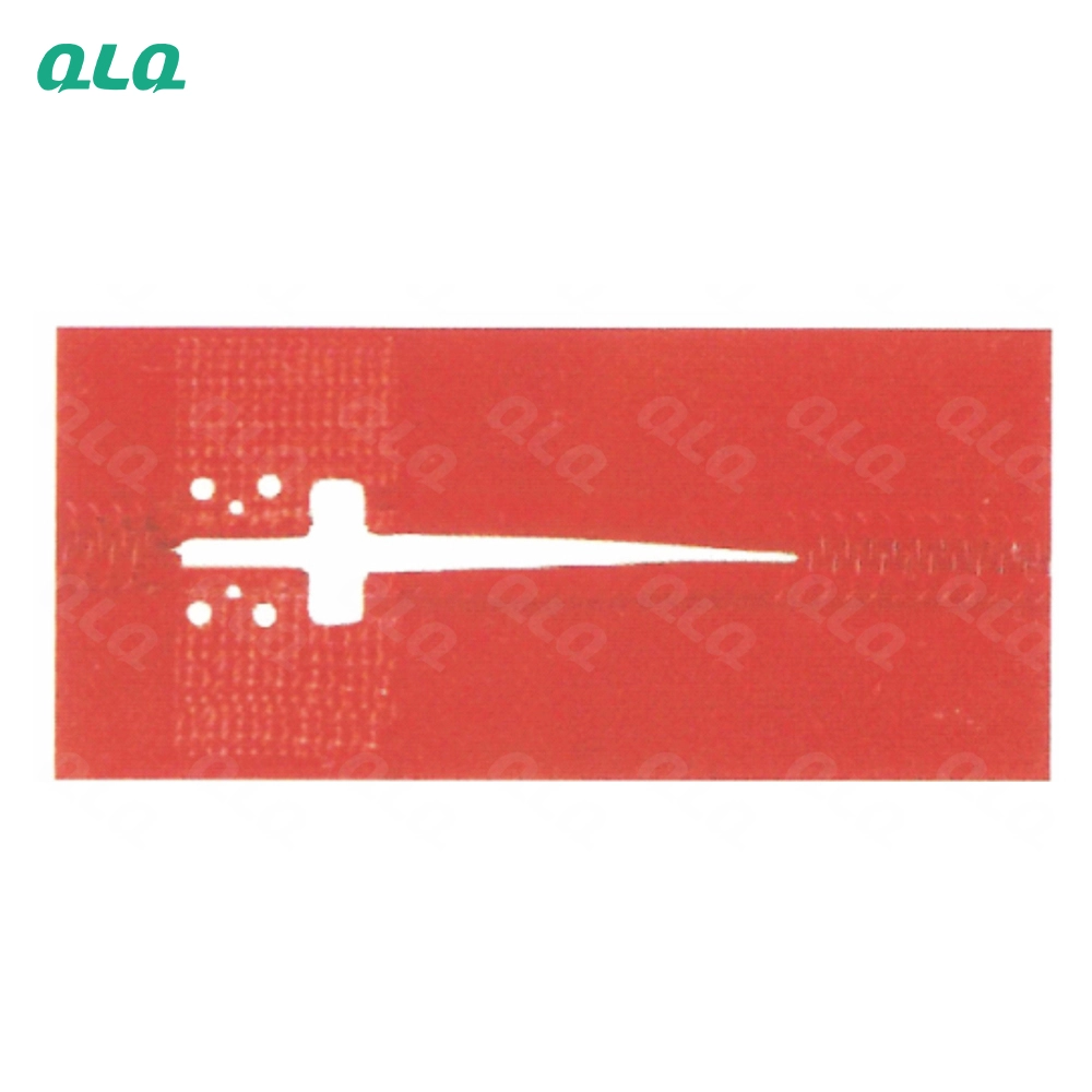 QLQ-NPB-6T 6 Holes T Cutting Punching Mould (for No.3 nylon zipper pin box injecting)