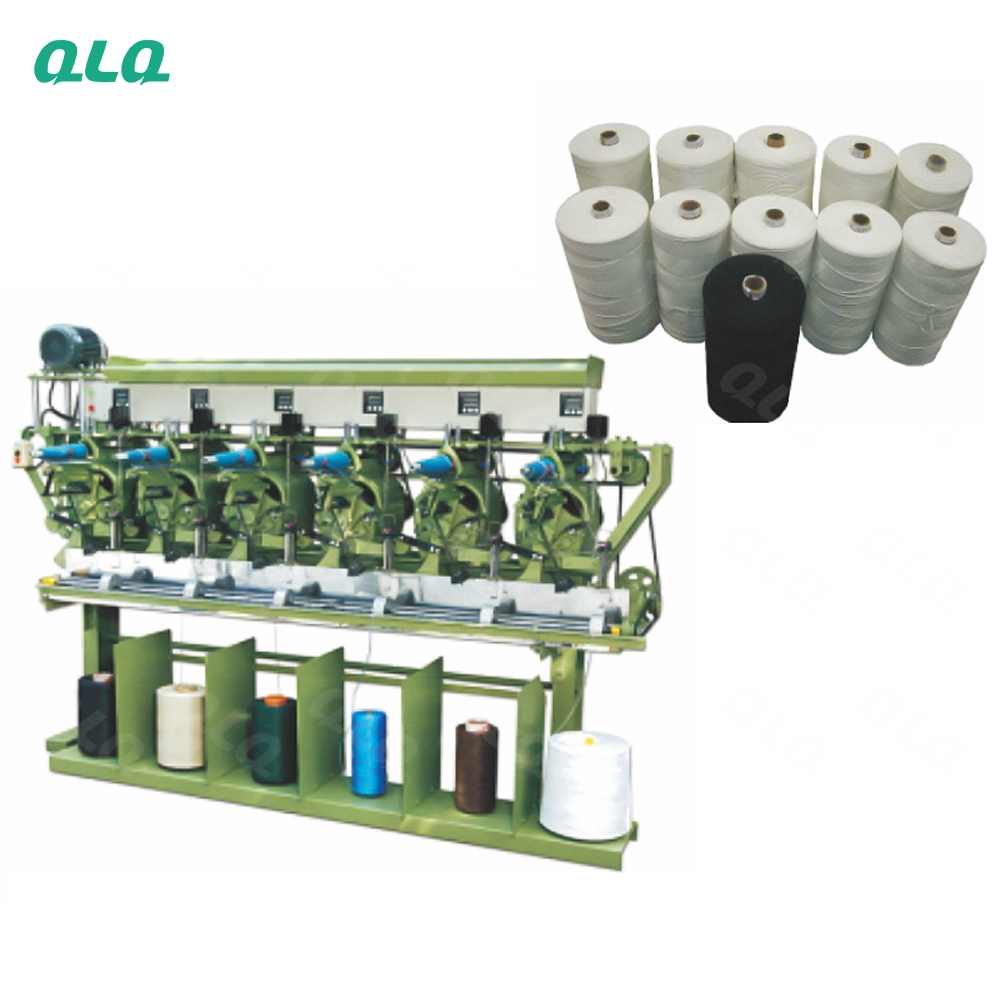 QLQ-CCRM Automatic Zipper Centre Cord Rolling Machine Bobbin Machine