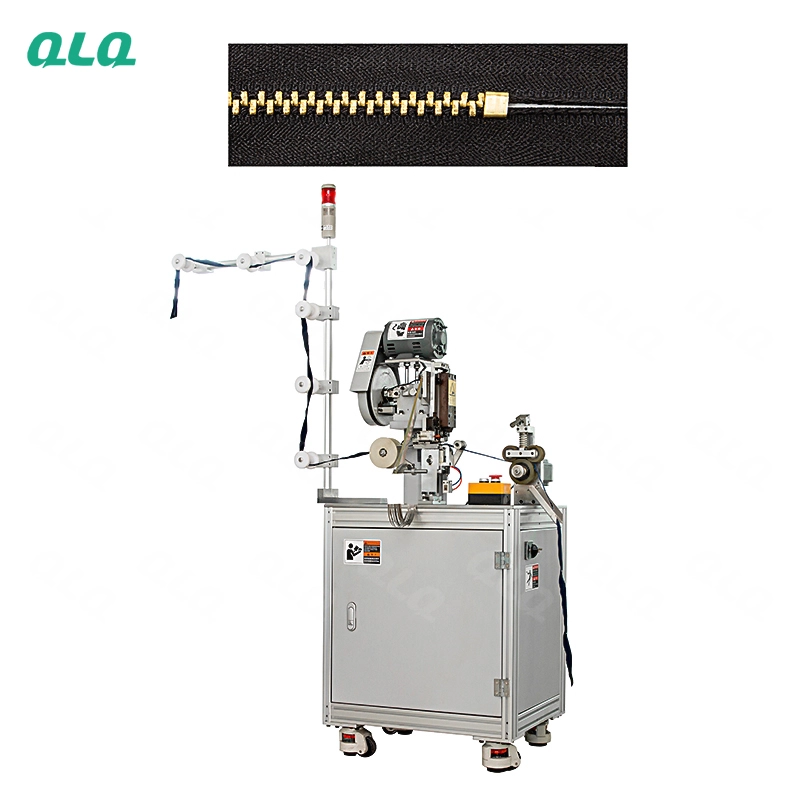 QLQ-BSM Automatic Metal Zipper Bottom Stop Machine (by brass bottom stop wire)