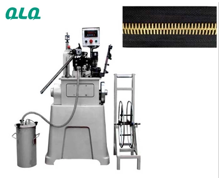 Tooth Forming Machine for Metal Zipper Riri Teeth Stamping Machine Long Chain Taiwan Zipper Making Assembly Feeding Machine