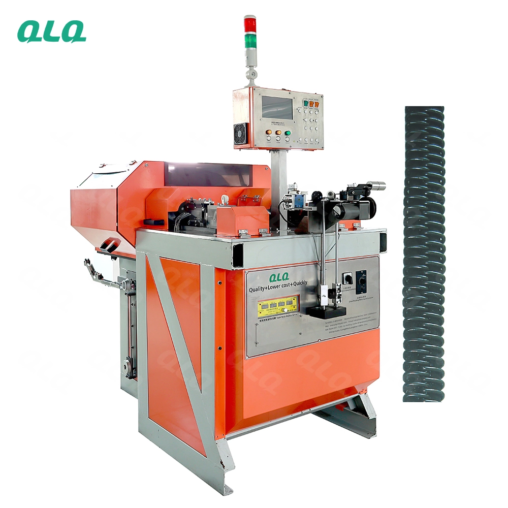 QLQ-CFM-3 Automatic Nylon Zipper Coil Forming Machine (horizontal type)