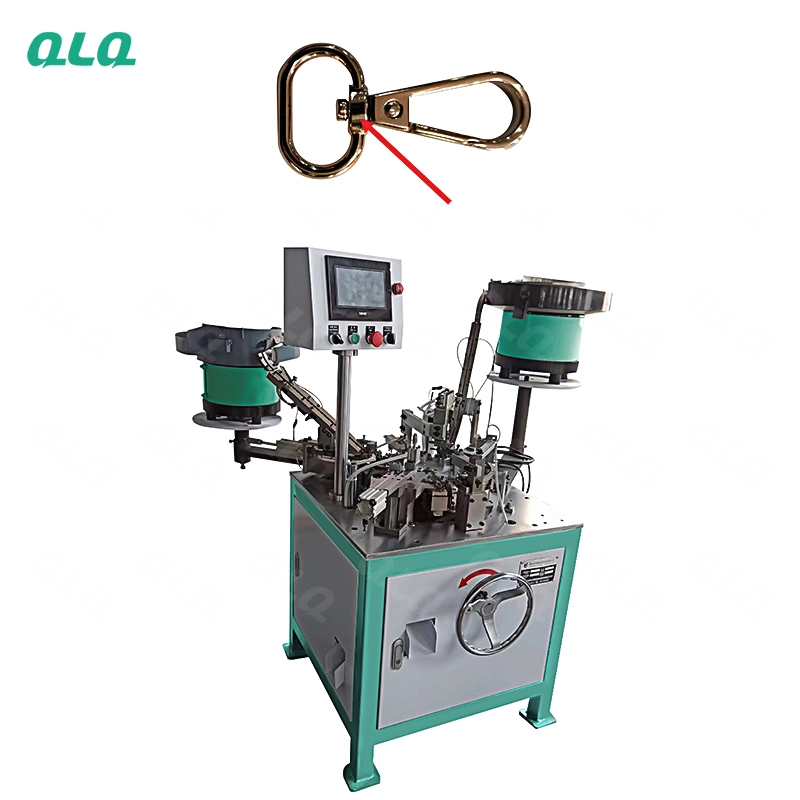 QLQ-DHTFM Metal Plastic Button Fixing Machine