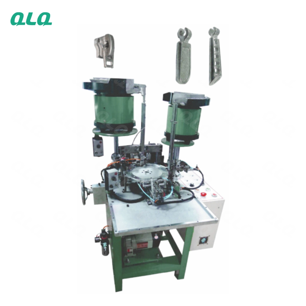 QLQ-026D Automatic & Semi-automatic Flat Puller (flat puller) + Fancy Puller Slider Assembly Machine