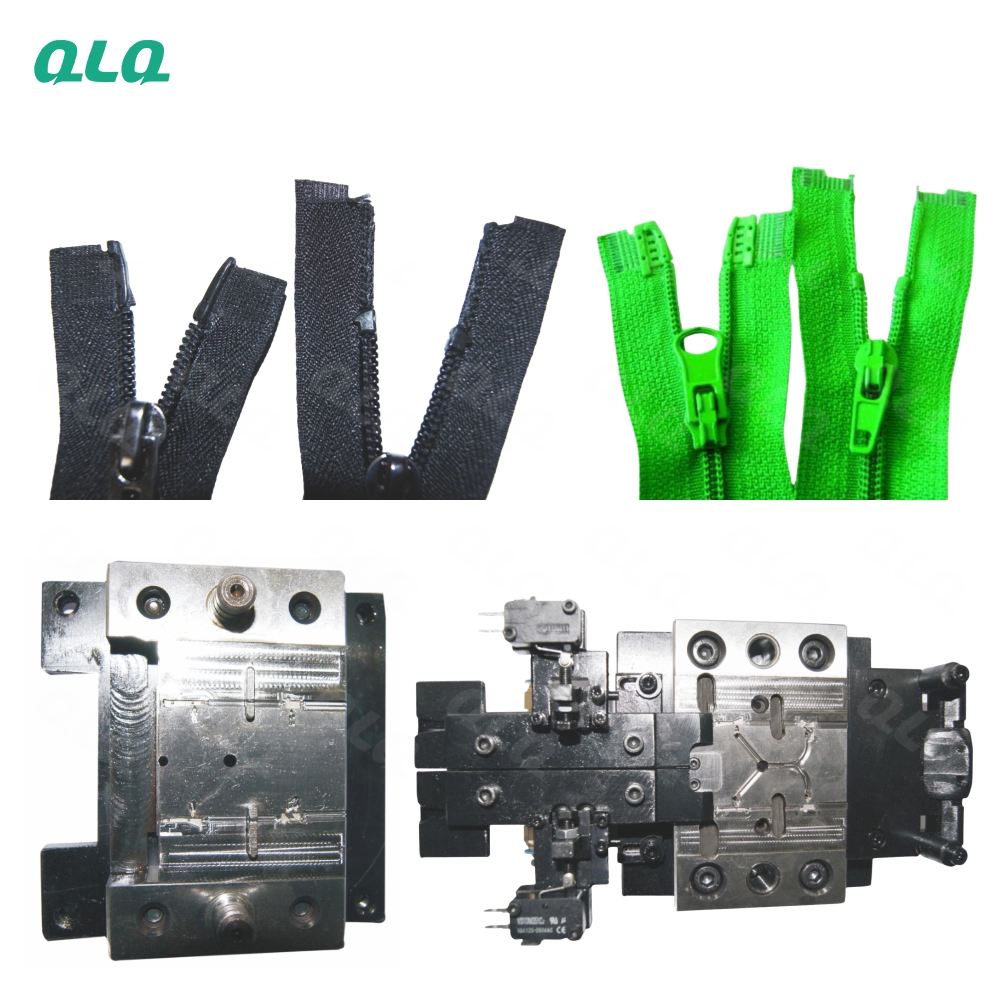 Nylon Zipper Pin Pin with Top Stop Injection Mould QLQ-NPPTM