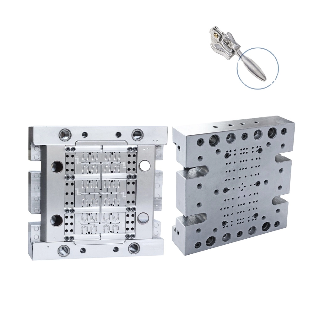 QLQ Invisible Slider Drop Puller mould zipper slider Die casting Mould Designer Zipper puller tap Mold zipper puller rope mould