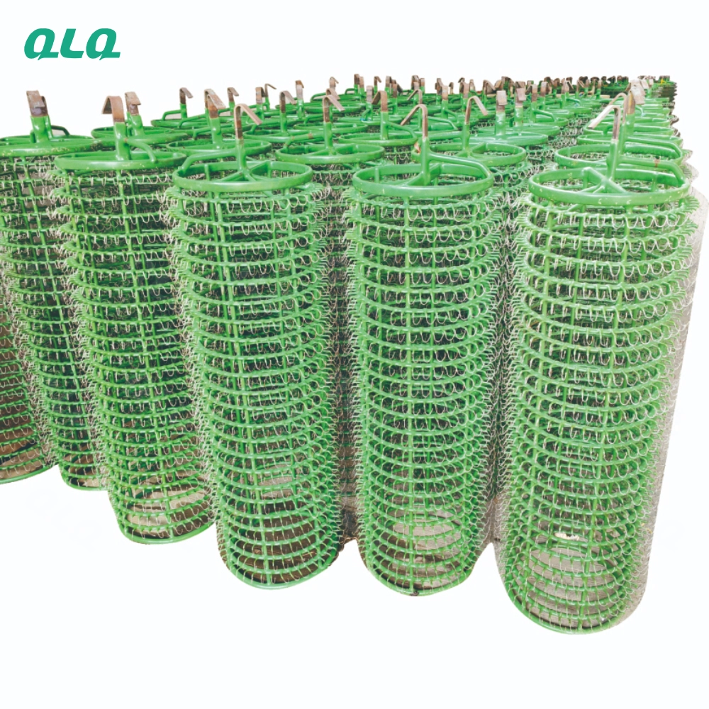 Cage type hanger for rack plating