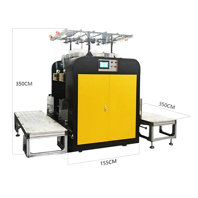 Industrial Zipper Machine Nylon Metal Plastic Zipper Rolls Making Machine  Automatic Zipper Center cord Making Machine