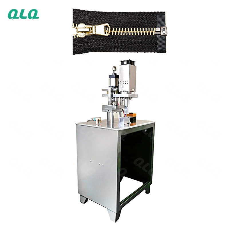 QLQ-SOCM-2 Semi-automatic Metal Zipper Ultrasonic Open-end Cutting Machine