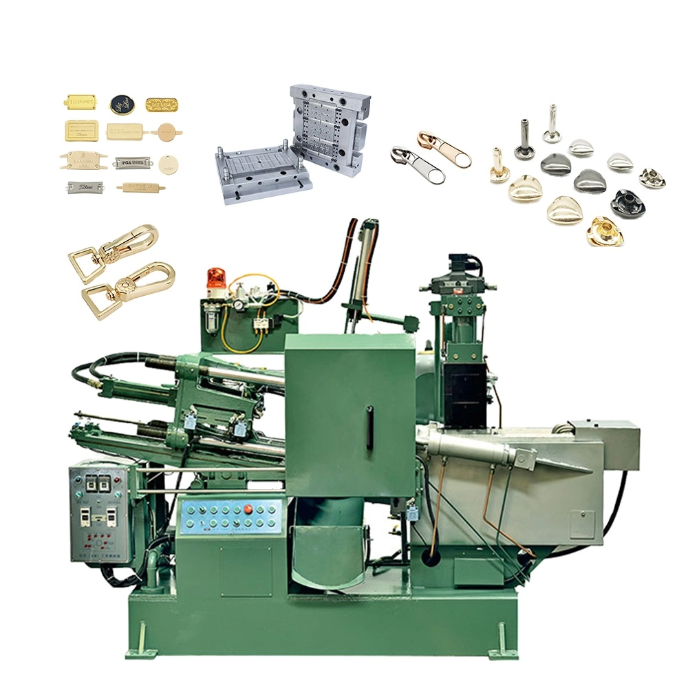 Metal label hardware die casting machine 12T 15T 30T Hot Chamber DieCast 18 Ton zinc alloy zipper slider die casting machine