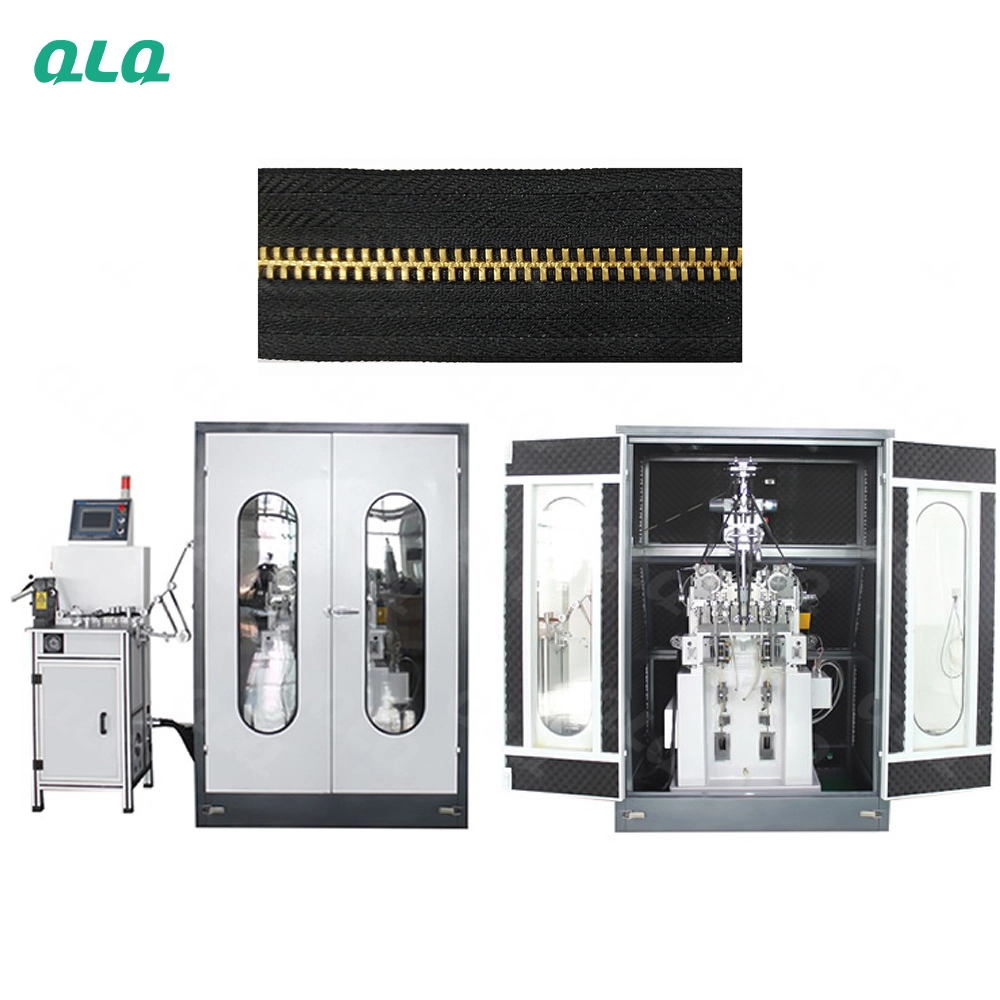 QLQ-YTSM-2 Automatic Metal Zipper Y Teeth Stamping Machine (double heads)