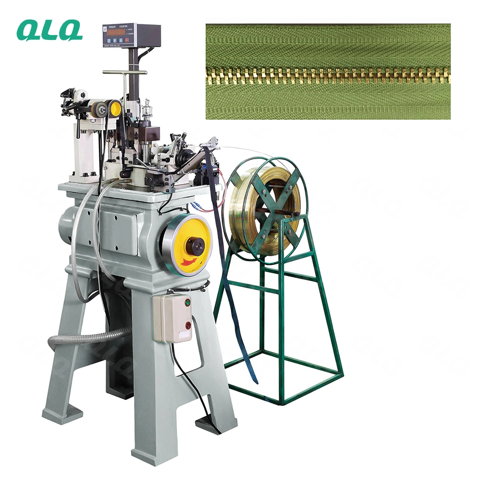 QLQ-NTSM Automatic Metal Zipper Normal Teeth Stamping Machine