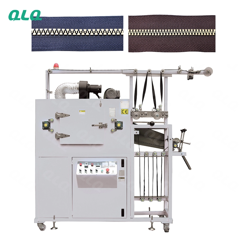 QLQ-DUVM Automatic Metallic PlasticZipper UV Lacquer Machine