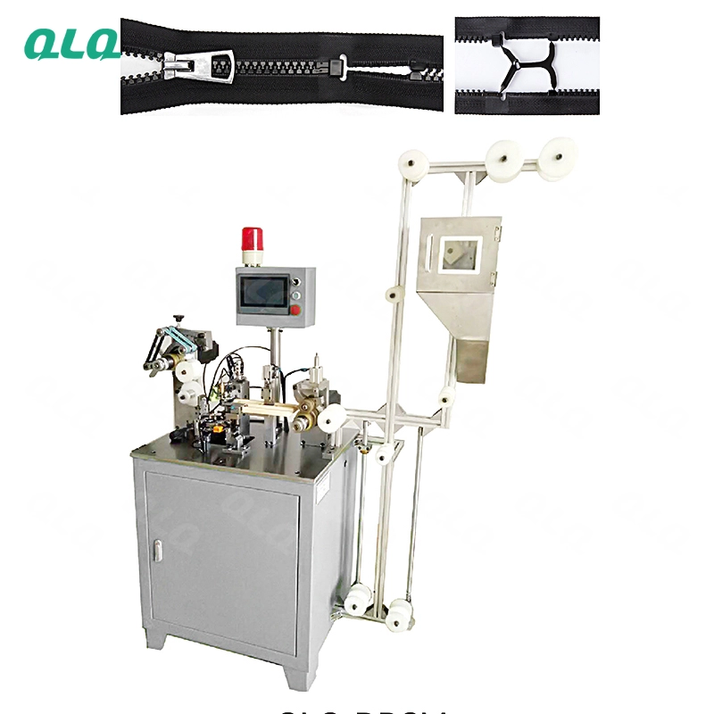 QLQ-DPCM-1 Automatic Plastic Zipper Injection Waste Material?Picking?&?Zipper Combining?Machine