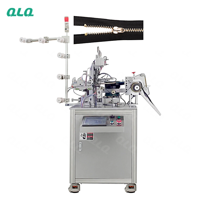 QLQ-MUTM  Automatic Metal Zipper Top Stop Machine (by grain U shape top stop)