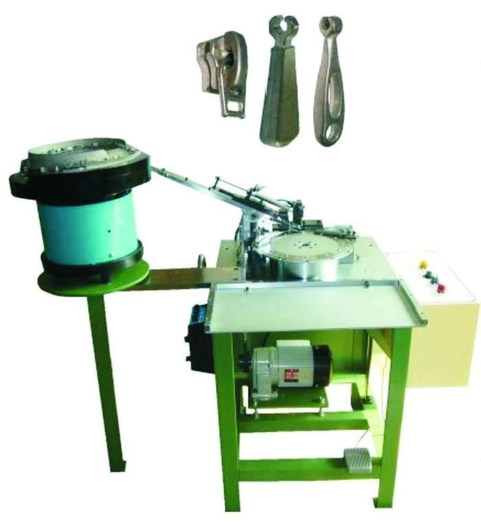 Zipper pulls Machine Zipper Head Machine Flat Puller and Special Puller Semi auto Assembly zipper machine