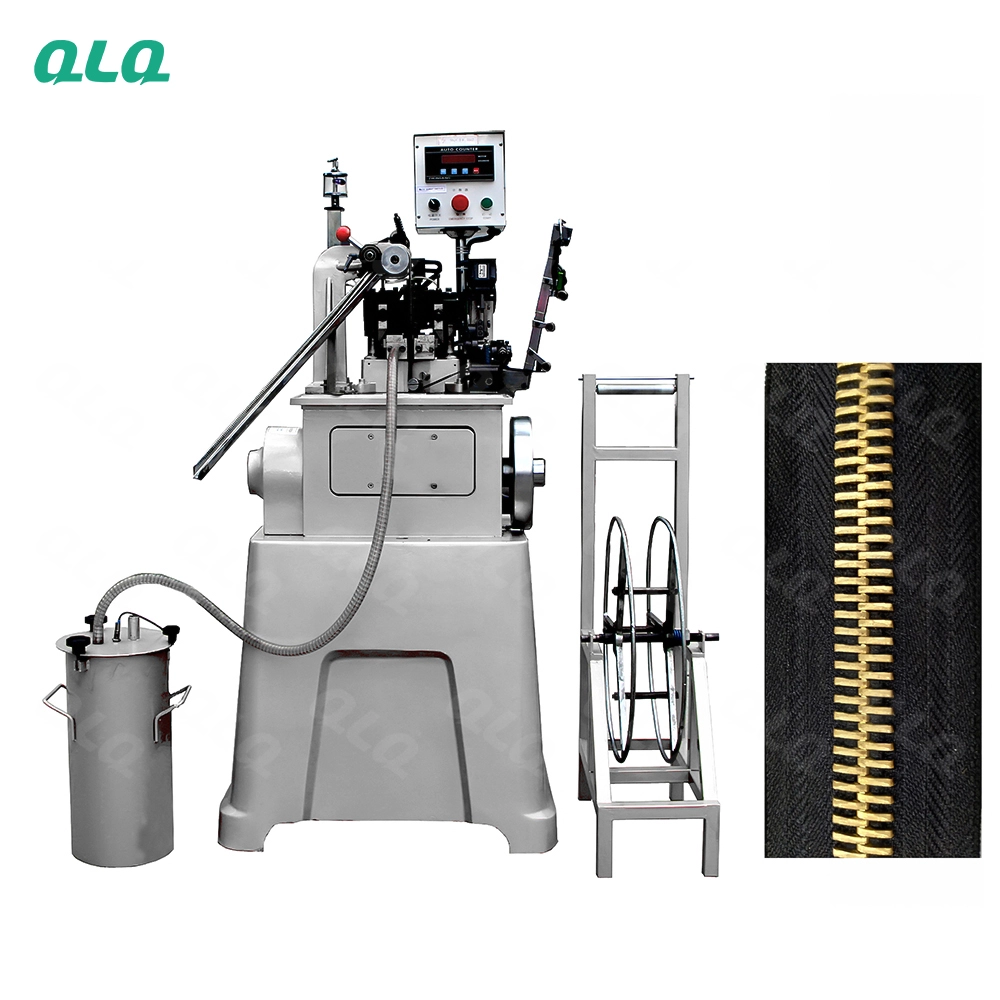 QLQ-RTSM Automatic Metal Zipper Riri Teeth/Corn Teeth Stamping Machine