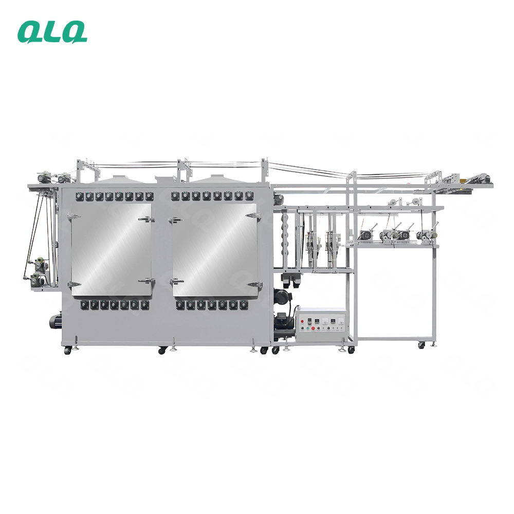 QLQ-ZTIM-2 Automatic Zipper Tape Ironing Machine (new type, 4 tapes, two chambers)