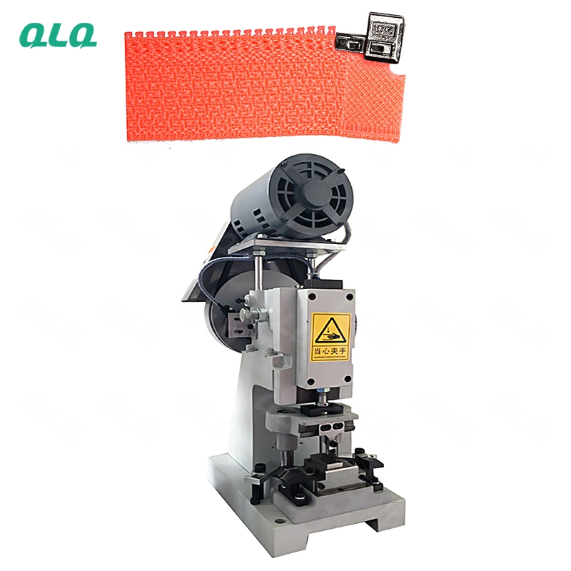 QLQ-SBMM Semi-automatic Nylon Zipper Box Fixing Machine