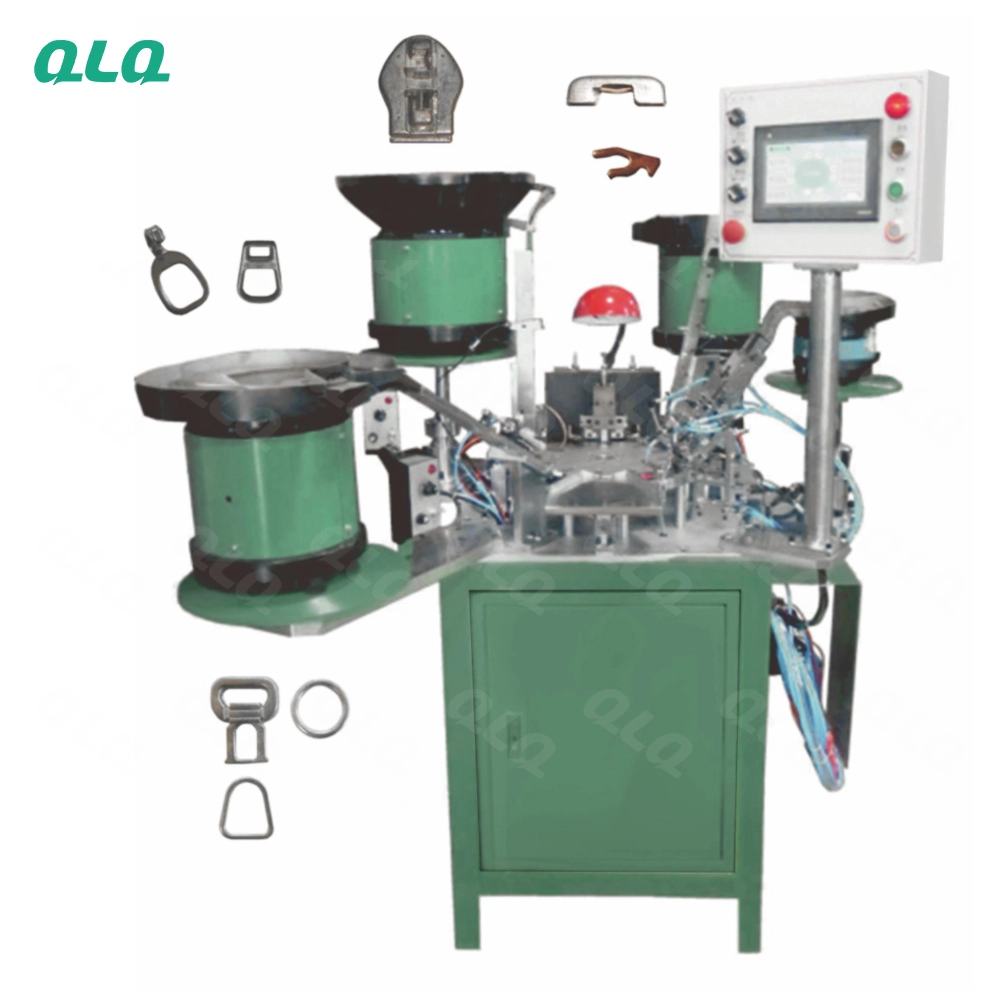 QLQ-025 Automatic & Semi-automatic Auto-lock Slider Assembly Machine (5 components, 4 points, Y shape needle)