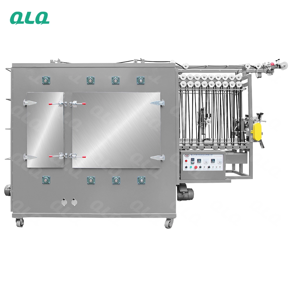 QLQ-NIIM-2 Automatic Nylon & Invisible Zipper Ironing Machine (new type, two chambers)