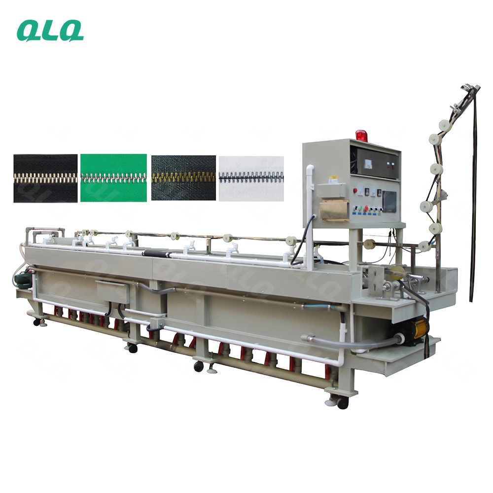QLQ-CCPMS-2 Automatic Metal Zipper Chemical Cold Plating Machine (with one chemical tank?? (1500-2000MH & 2000-2500MH are available)