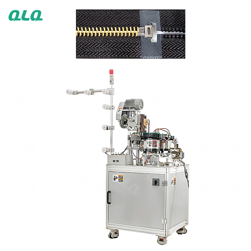 QLQ-PBMM Automatic Metal Zipper Pin Box Fixing Machine