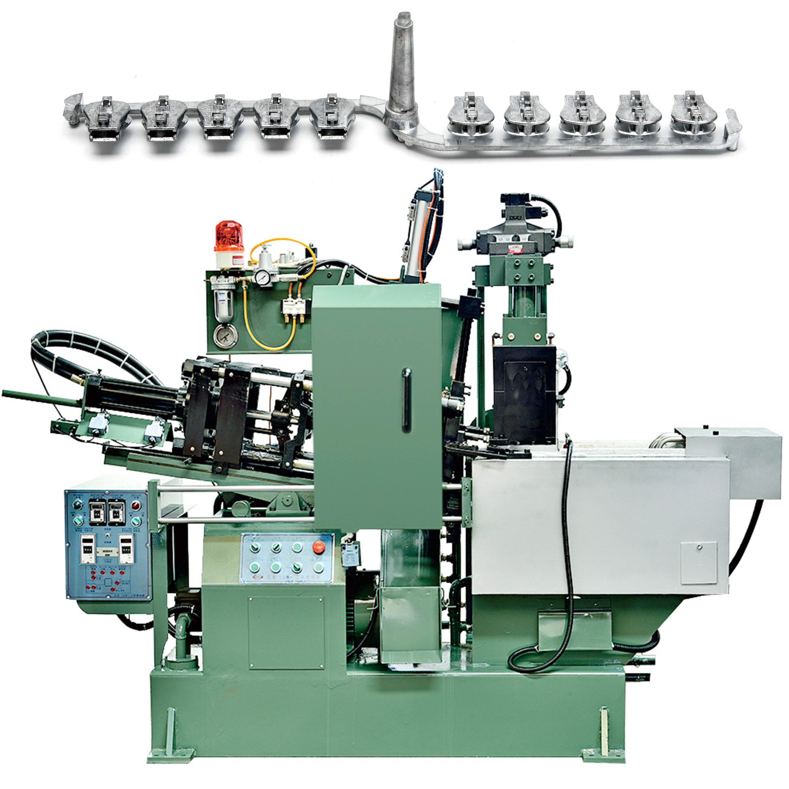 Furniture Hardware Zamak Metal Medal Making PLC Control 15 25 30 58 80Ton Hot Chamber DieCasting Machine Use Cost slider machine
