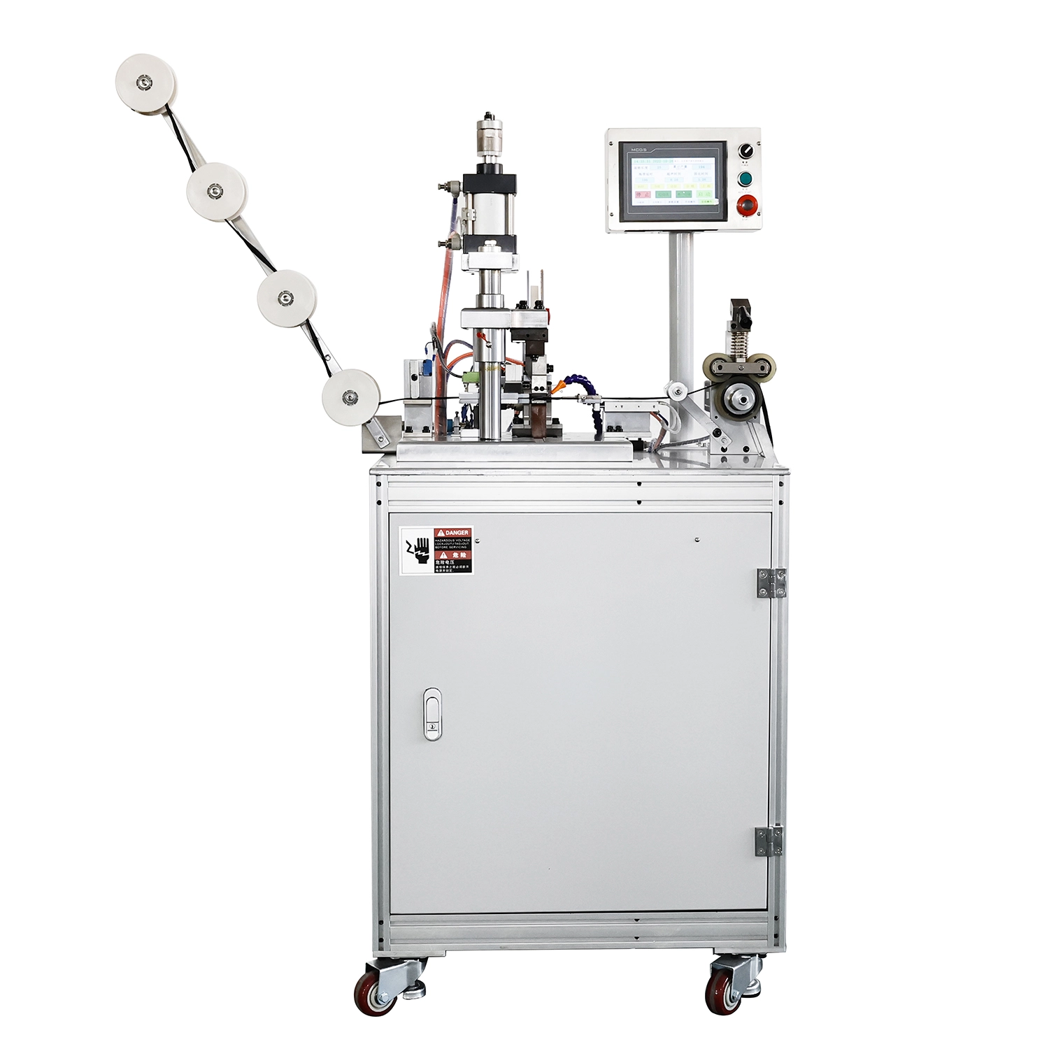 QLQ Brand Zipper Ultrasonic Tape Sealing Machine Zipper Sealing Machine Nylon Zipper Ultrasonic Film Sealing Machine