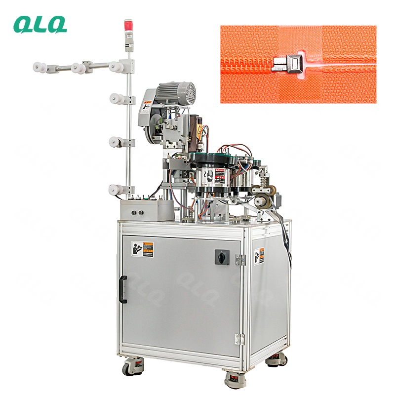 QLQ-PBMM  Automatic Nylon Zipper Pin Box Fixing Machine