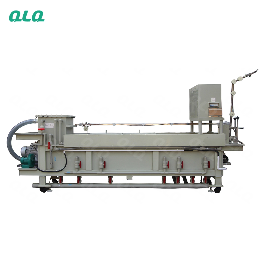 QLQ-CMAP Automatic Metal Zipper Cleaning & Color Fixing Machine (after plating)