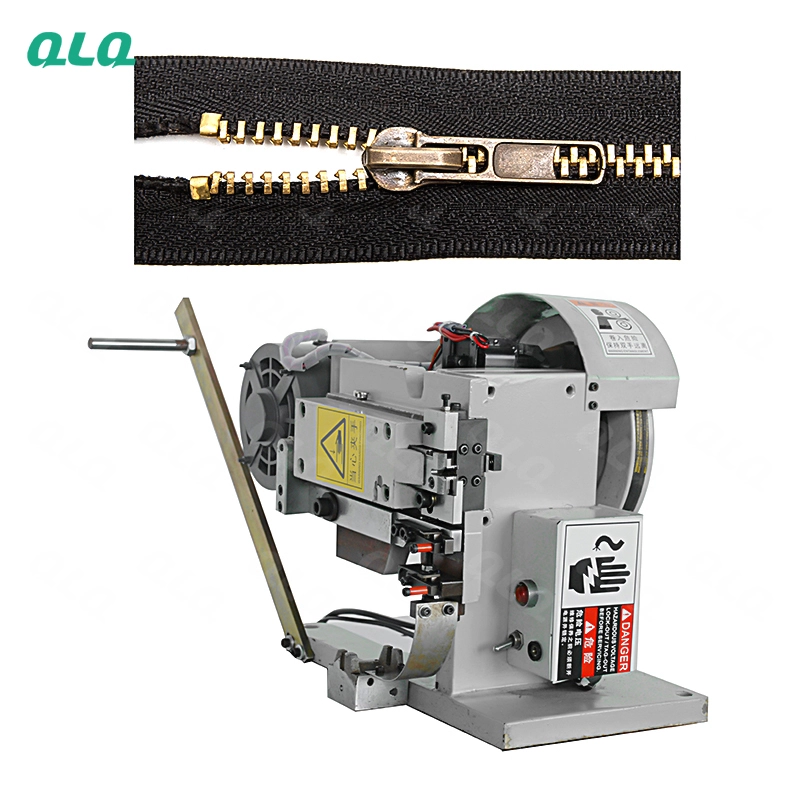QLQ-STSM-2 Semi-automatic Metal Zipper Top Stop Machine  (by brass top stop wire)