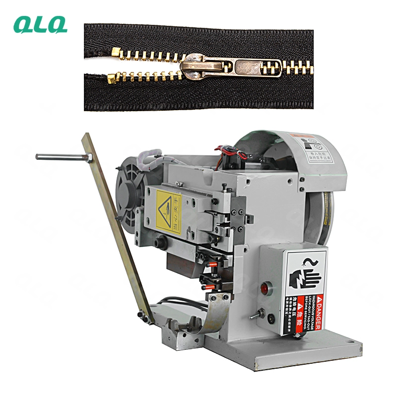 QLQ-STSM-2 Semi-automatic Metal Zipper Top Stop Machine (by brass top stop wire)