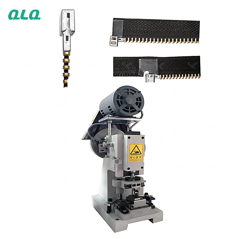 QLQ-SBMM Semi-automatic Metal Zipper Box Fixing Machine