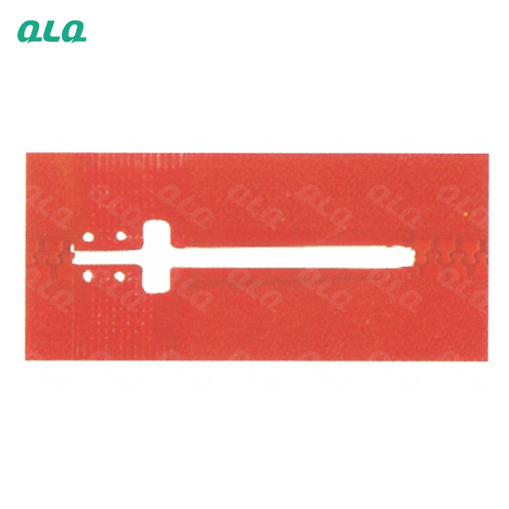 QLQ-P4T 4 Holes T Cutting Punching Mould (for plastic zipper pin box injecting)