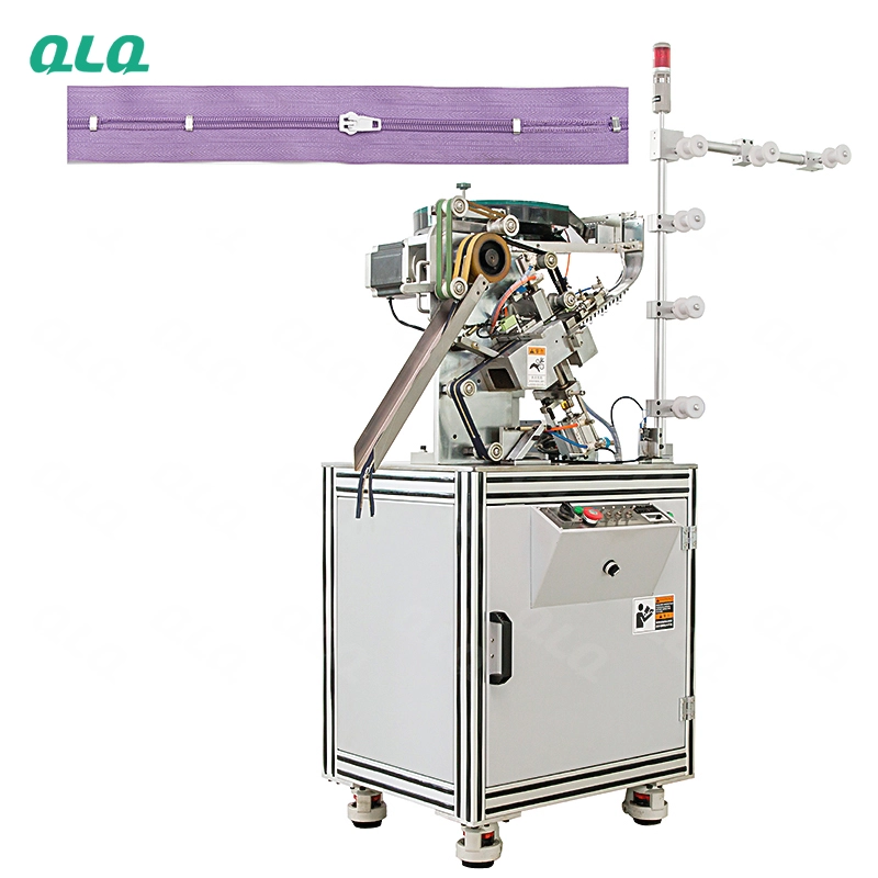 QLQ-SMM-5 Automatic Nylon Zipper Slider Mounting Machine (used for zipper with 2?sides?of bottom?stop)