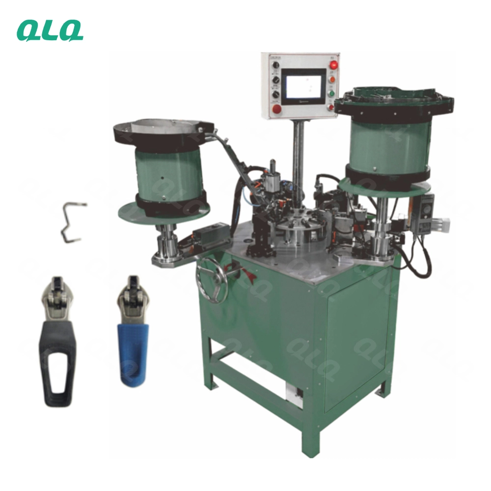 QLQ-013D Automatic Zinc YG Slider & Spring Assembly Machine