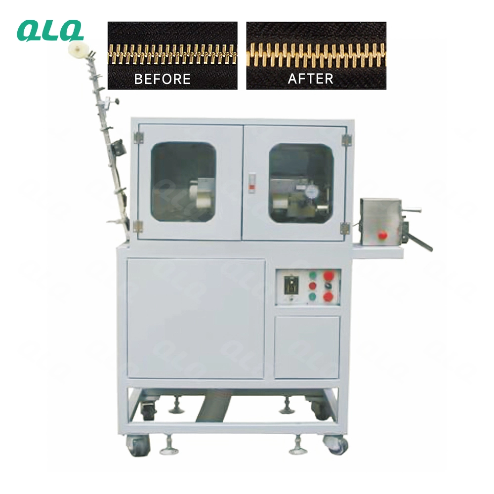 QLQ-MFPM Automatic Metal Zipper Mirror Face Polishing Machine