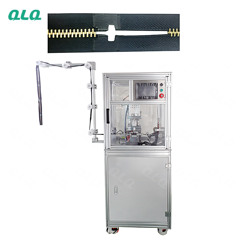 QLQ-UHPM Automatic Metal Zipper Ultrasonic Hole Punching Machine