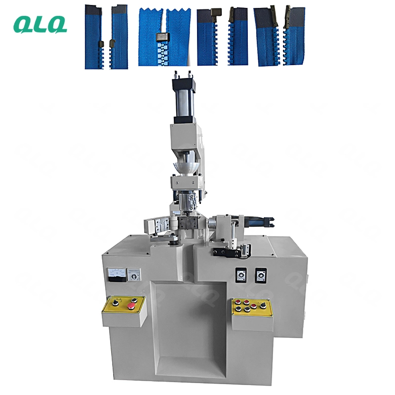 QLQ-SDIM-2 Semi-automatic Plastic Zipper Injection Machine(open-door model, only inject top stop/bottom stop/pin box/pin pin)