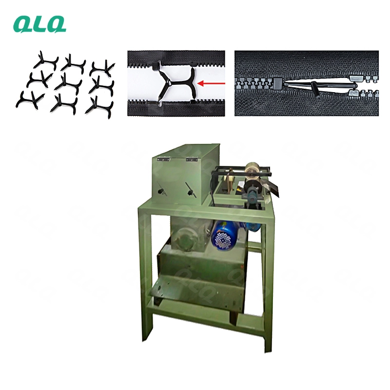 QLQ-DPCM-2 Automatic Zipper Open-end Injection Waste Material Picking &?Crushing Machine